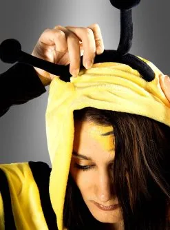 Biene Poncho Aus Kuschelweichem Plüsch S-XXXL -Halloween-Cosplay Verkaufsgeschäft 150 216 pic3