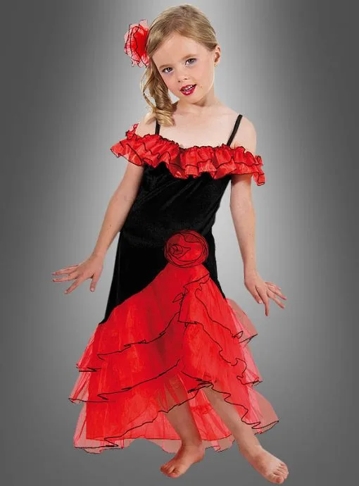 Spanierin Kostüm Für Kinder Carmen 5 Spanierin Kostüm Für Kinder Carmen -Halloween-Cosplay Verkaufsgeschäft 16 c4028 spanierin kostuem kinderkostuem flamenco