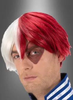Shoto Todoroki Perücke Aus My Hero Academia Erwachsene