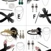 20er Charleston Accessoire Set Mit Schmuck Gold