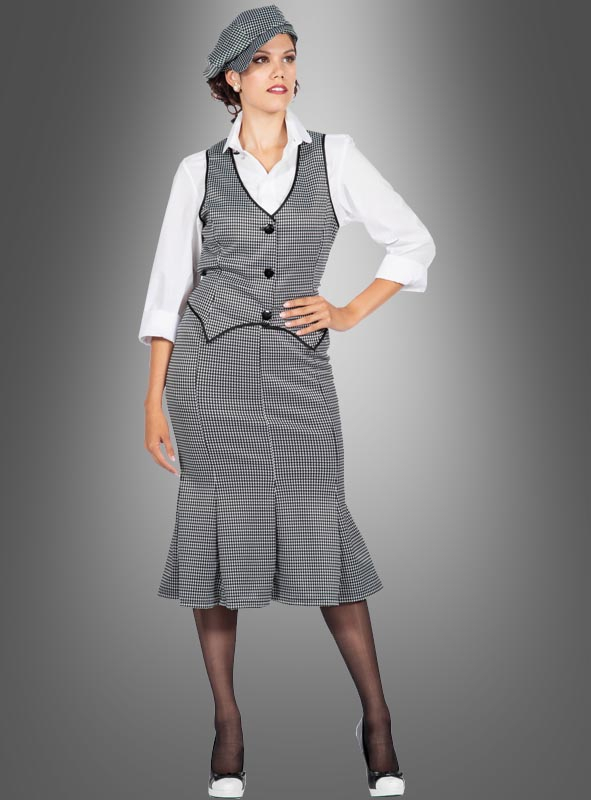 20er Jahre Roaring Damenkostüm Polly 1 20er Jahre Roaring Damenkostüm Polly