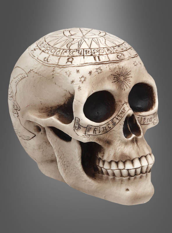 Totenkopf Mit Magischen Symbolen 1 Totenkopf Mit Magischen Symbolen