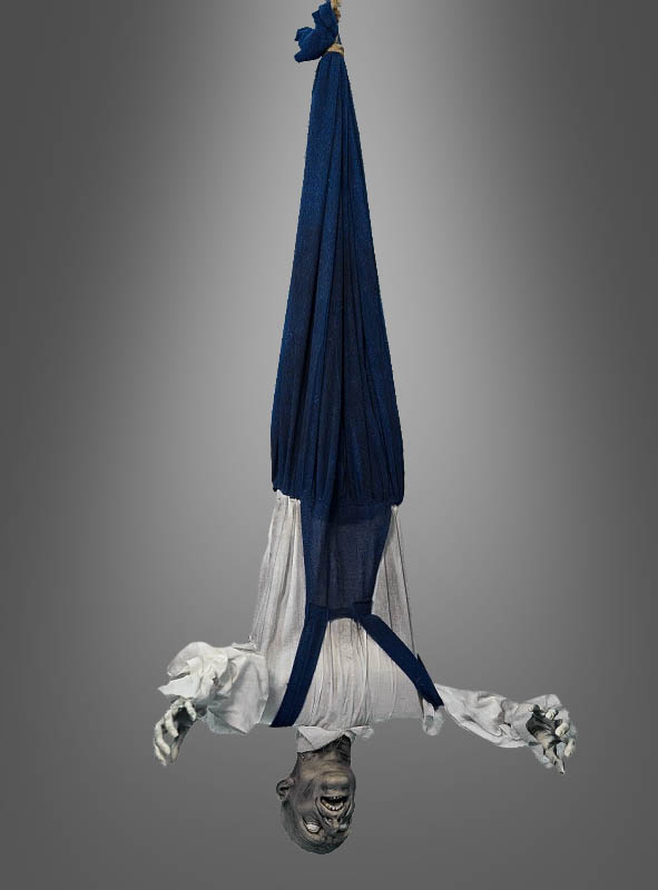 Kopfüber Hängender Zombie Animatronic 160cm 1 Kopfüber Hängender Zombie Animatronic 160cm