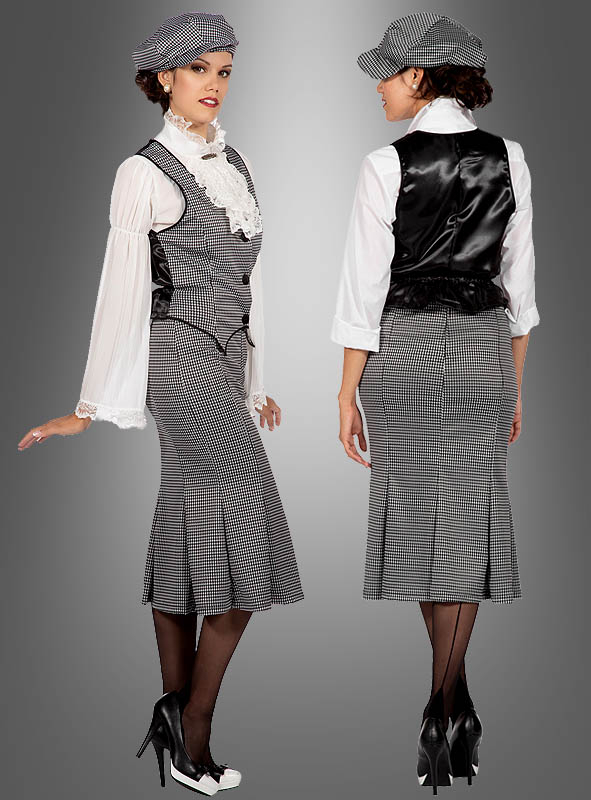 20er Jahre Roaring Damenkostüm Polly 3 20er Jahre Roaring Damenkostüm Polly – Bild 3