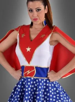 Halloween-Cosplay Verkaufsgeschäft -Halloween-Cosplay Verkaufsgeschäft superheld damenkostuem usa 7d0dc13fac 2